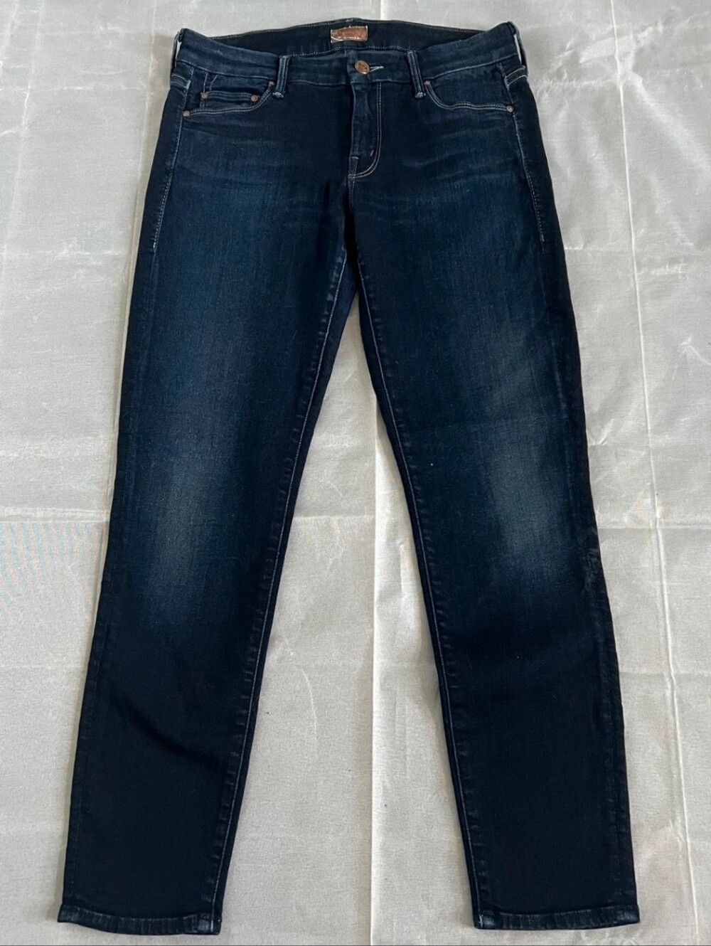 MOTHER Skinny Jeans Misses Mid Rise